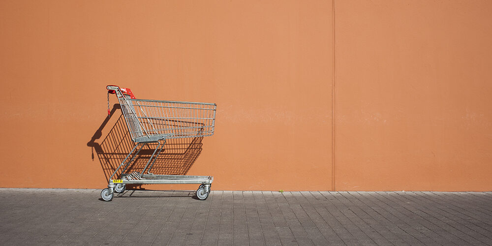 Felicità sostenibile: carrelli più vuoti